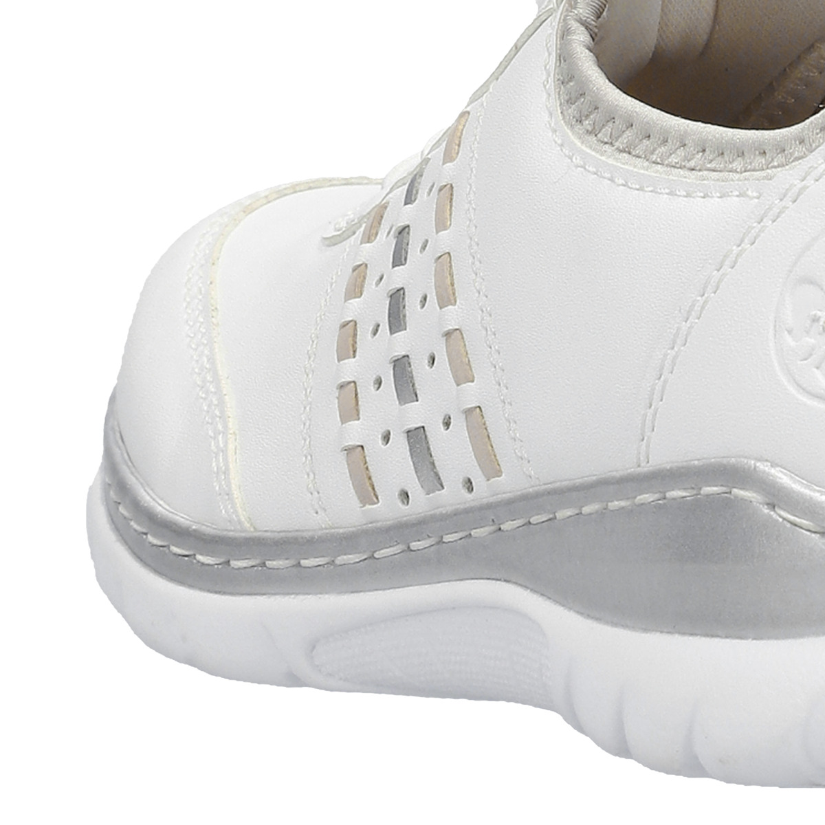 Rieker L3259 Sneaker Low weiss