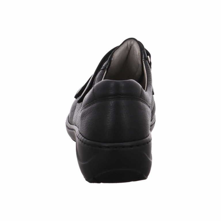 WALDLÄUFER Komfort Slipper schwarz 607302