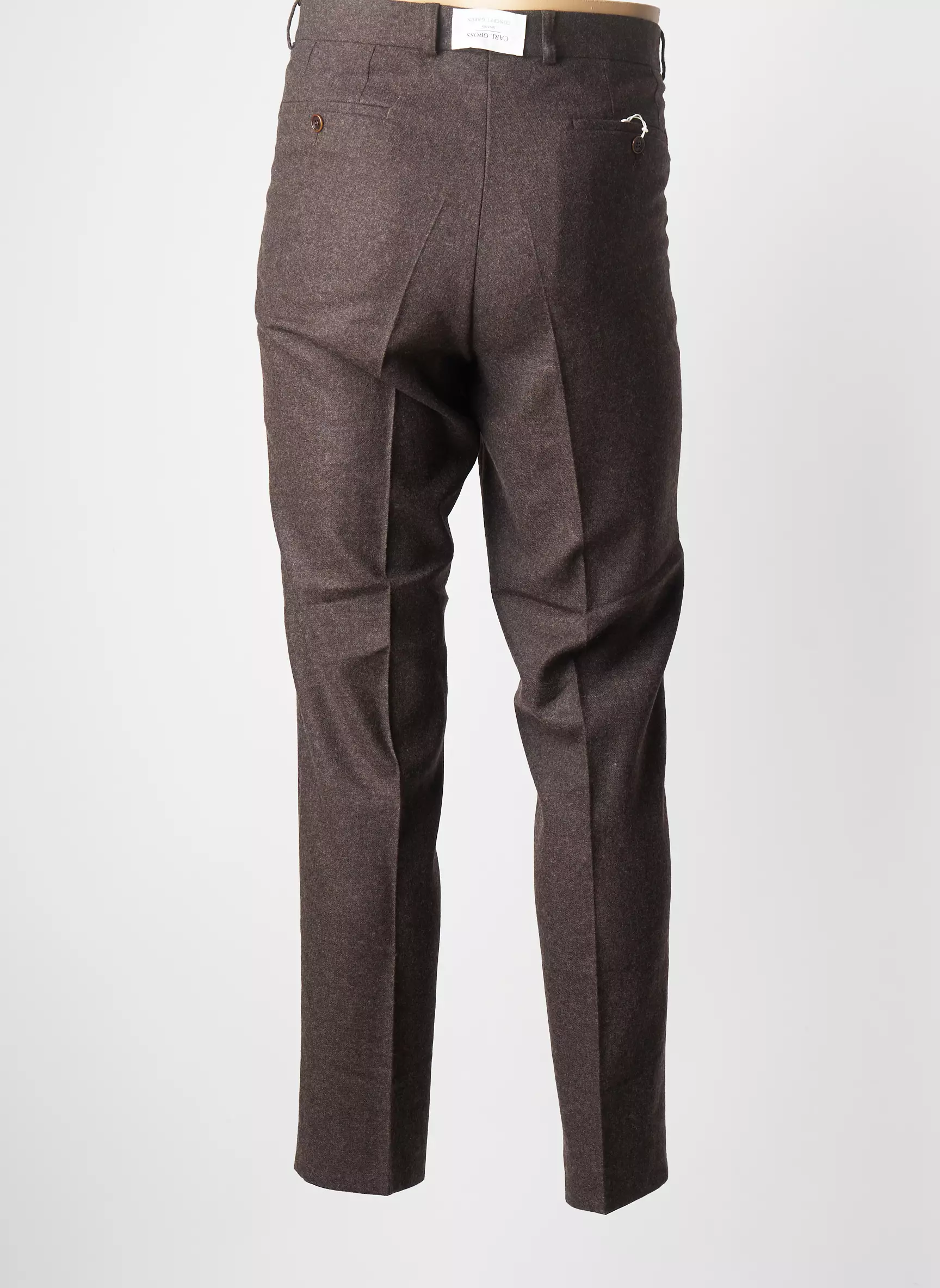 Carl Gross Pantalons Slim Homme couleur marron