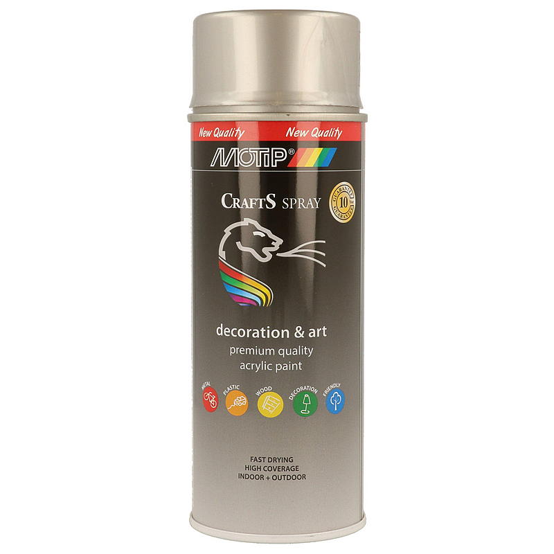 Crafts Spraymaling 400ml Sølv RAL9006 hg Crafts