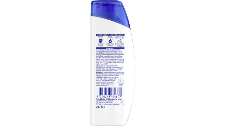 head & shoulders Citrus Fresh Anti-Schuppen Shampoo 200 ml