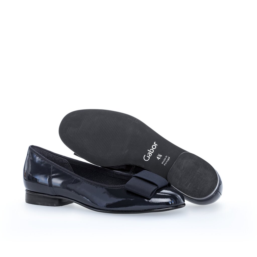 Gabor fashion Eleganter Ballerina blau