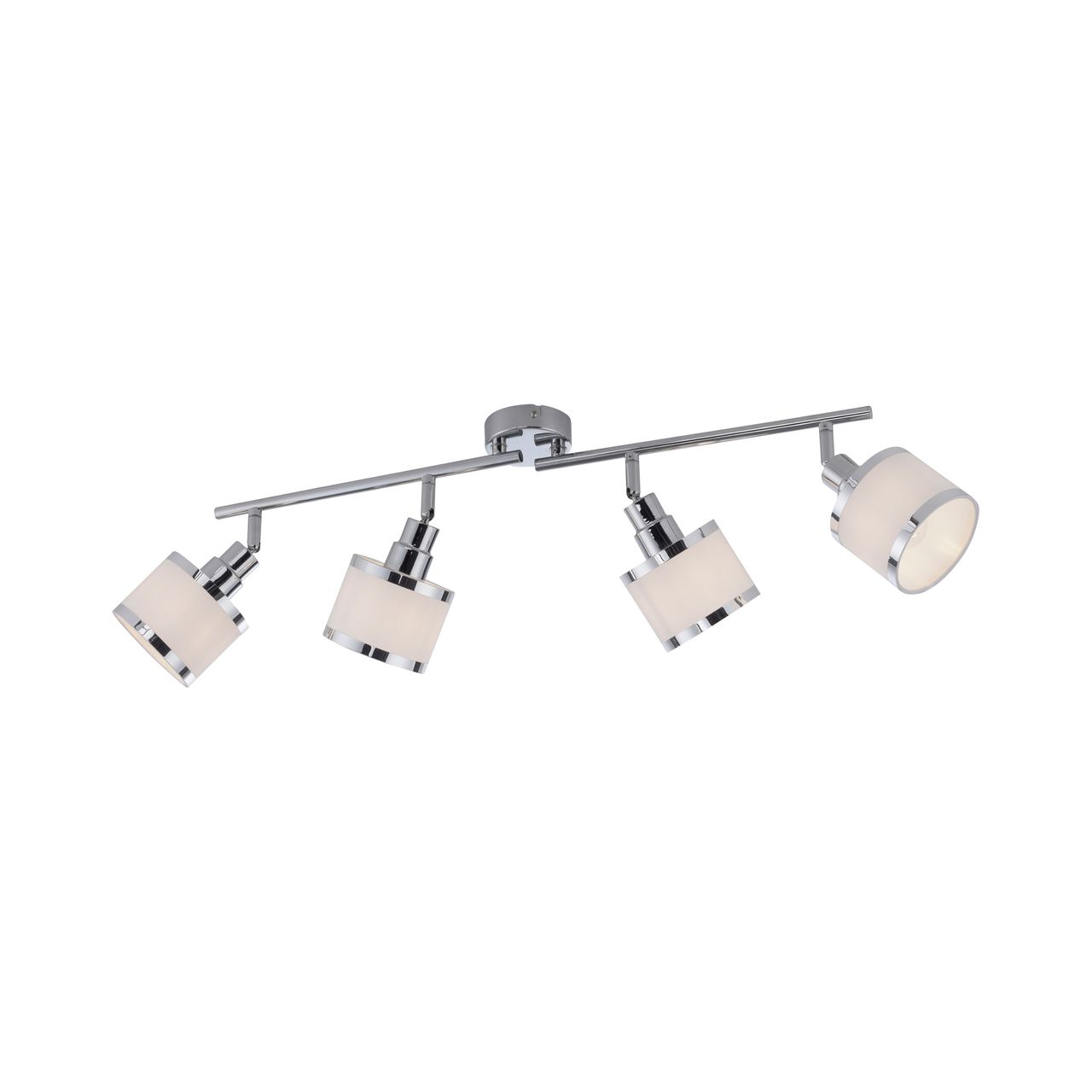 JUST LIGHT LeuchtenDirekt Deckenleuchte ACCOR,  4xE14 max. 25 W, Innenleuchte, IP20, dreh- und schwenkbar