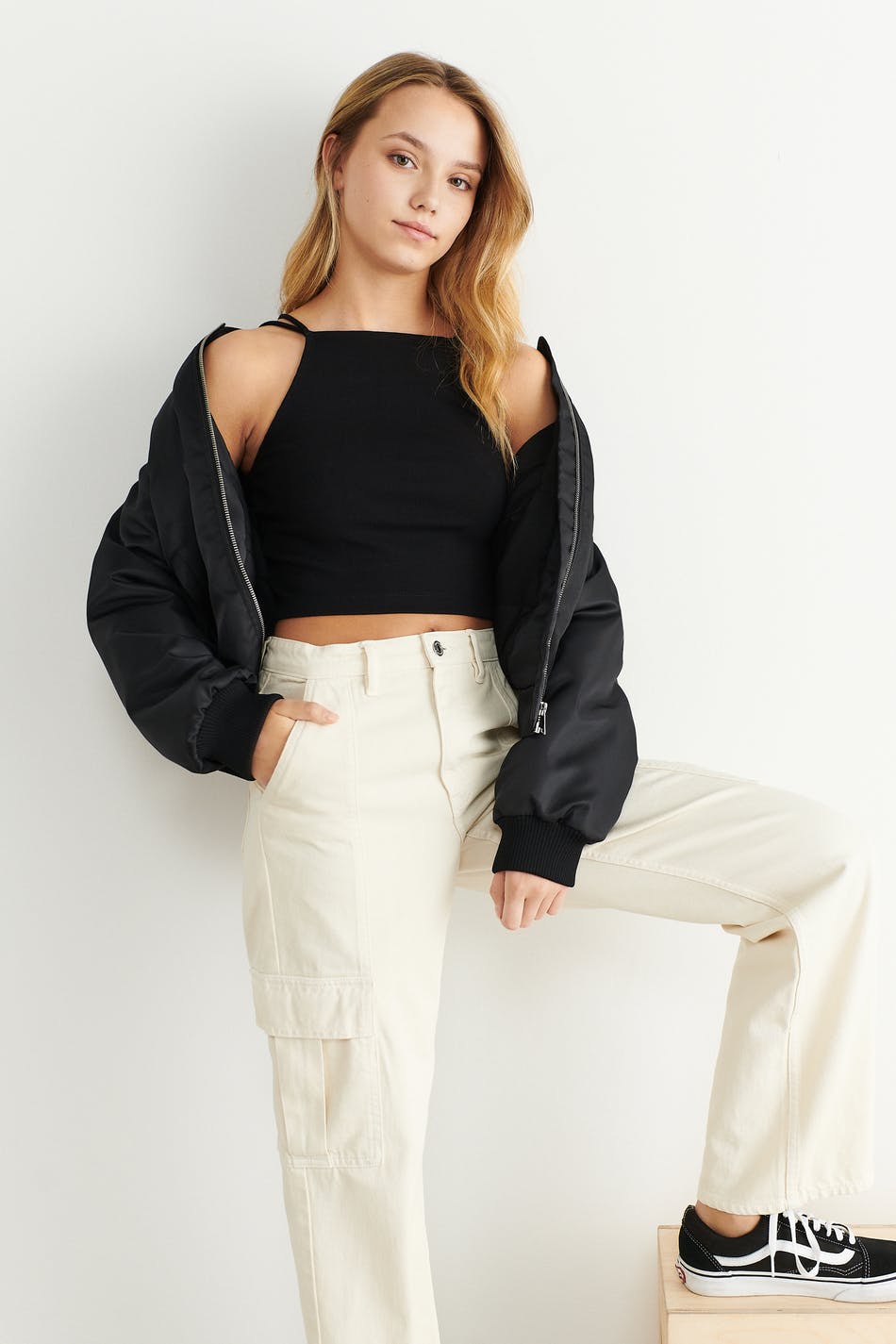 Y mid waist top