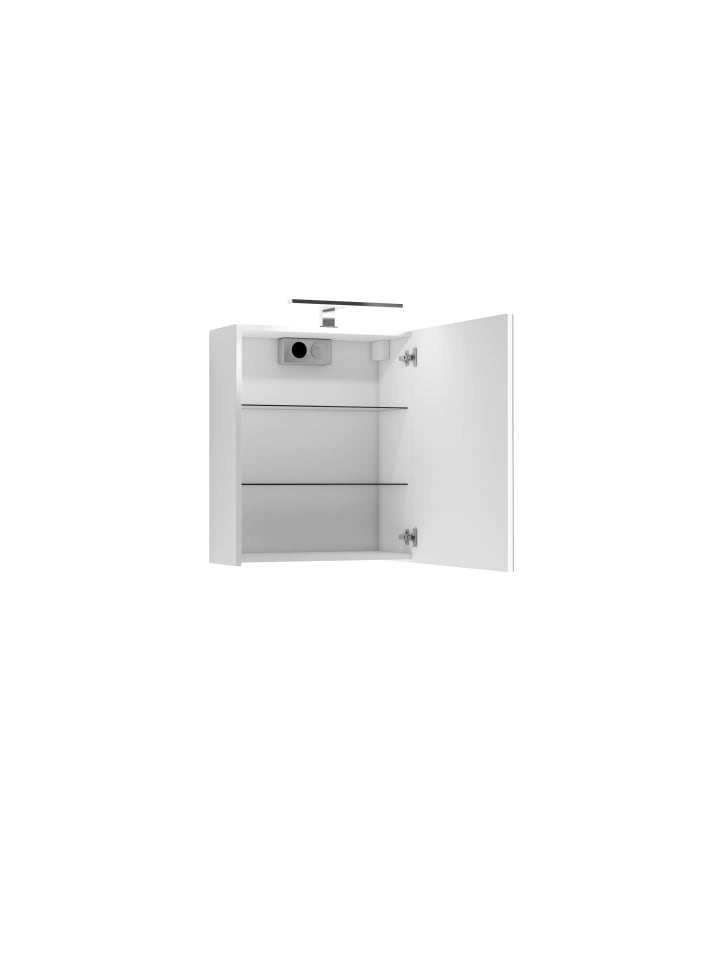 byLiving Spiegelschrank SPREE in weiß - (B) 50 x (H) 60 x (T) 20 cm günstig kaufen onesize