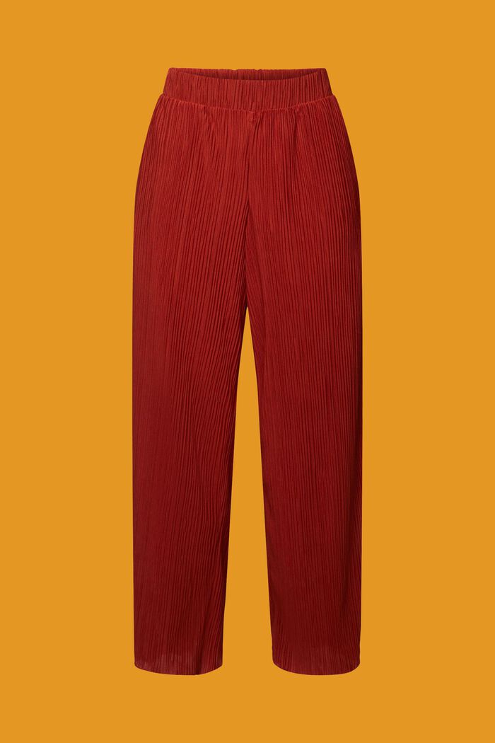 Weiche Jerseyhose mit Plisseefalten