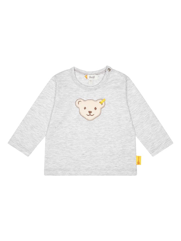 Steiff Longsleeve in Hellgrau günstig kaufen