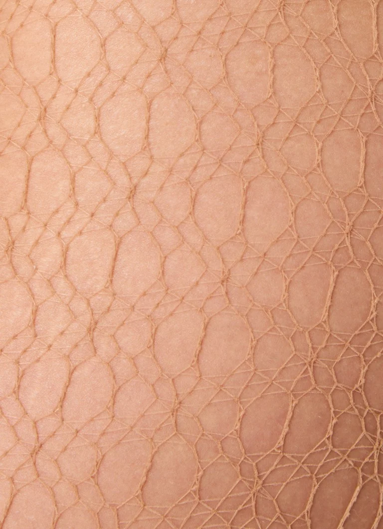 Wolford Fine rajstopy siateczkowe z logo