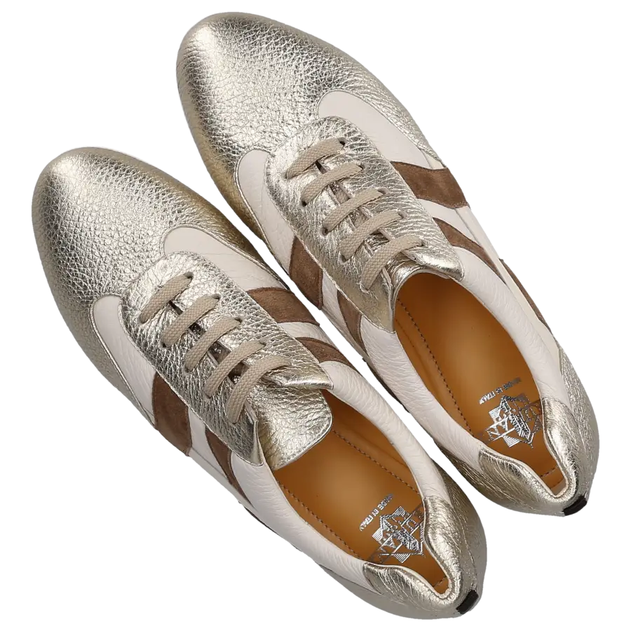Truman's - Sneaker low 9562 Veloursleder - gold