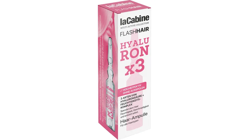 LACABINE Hyaluron x3 Haarampulle 5 ml