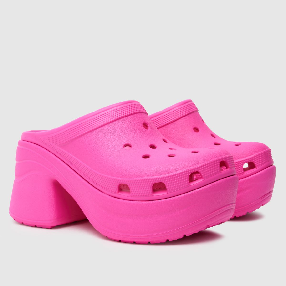 Crocs Siren sarkú klumpa szandál rózsaszínben
