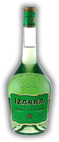 Izarra Vert / Grün 40% Izarra Vert / Grün 40% Die Heimat des Likörs Izarra ist Bayonne, Baskenland. 0,7	 Liter - Vol 40%