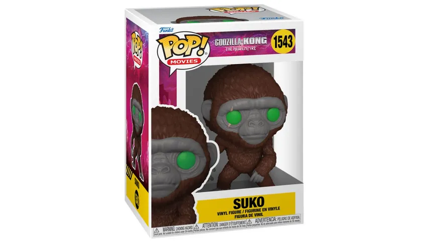 Funko - POP! - Godzilla vs Kong: The New Empire - Suko Vinyl