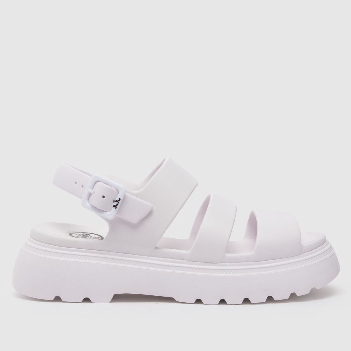 JUJU JELLIES – Soliga sandaler i benvitt