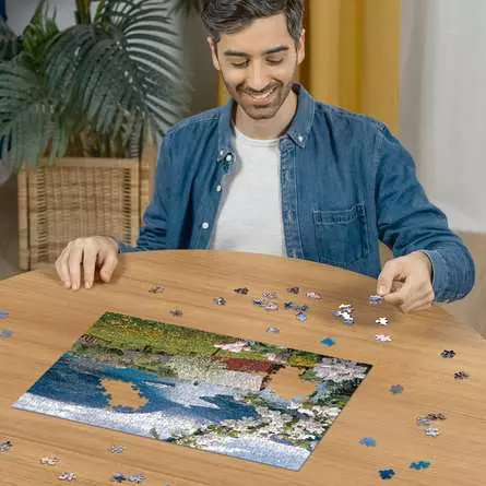Puzzle 500 Teile - Skandinavische Idylle