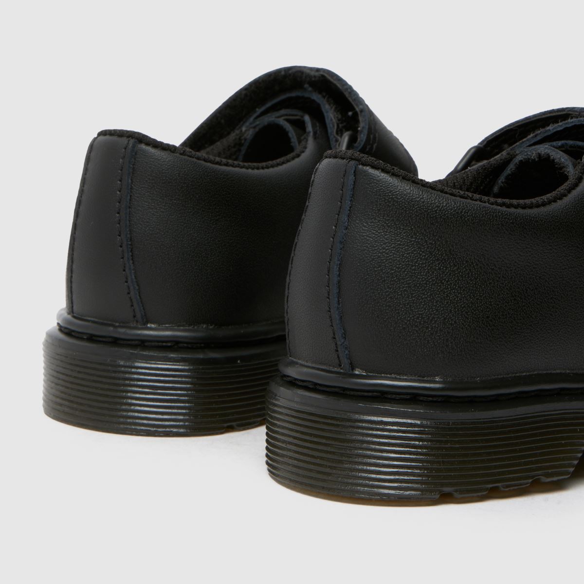 Dr Martens svarta 1461 Kamron II Mono Pojkar Juniorskor