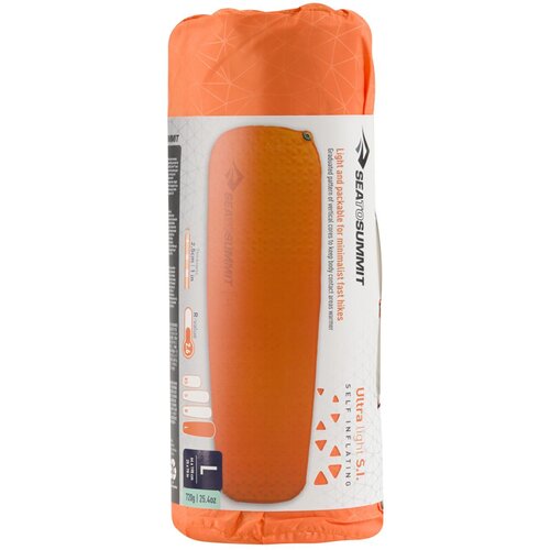SELBSTAUFBLASENDE SCHLAFMATTE ULTRALIGHT SELF INFLATING MAT LARGE ORANGE
