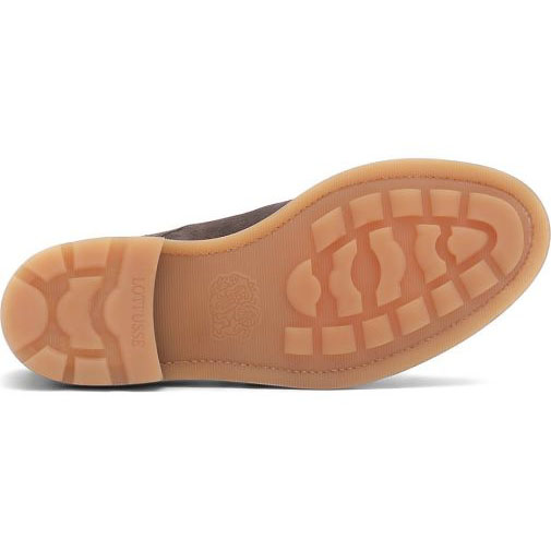 Lottusse Mokka Deer Suede Derby -Ladung