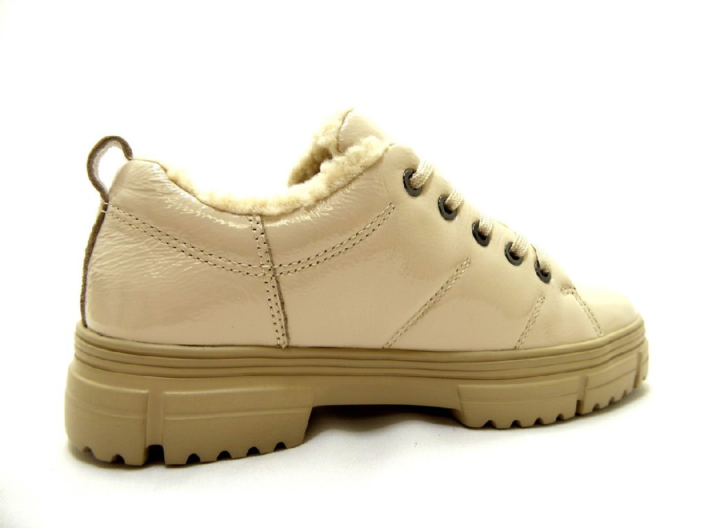 CAPRICE Freizeit Schnürer beige