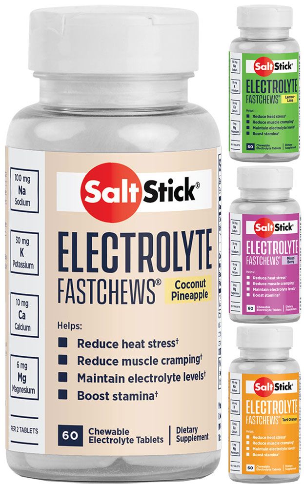 SaltStick FastChews Elektrolyte Kautabletten 60 Stk. kaufen | Bike-Discount