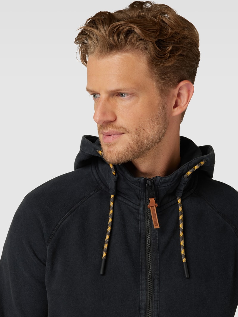 Sweatjacke mit EIngrifftaschen in anthrazit