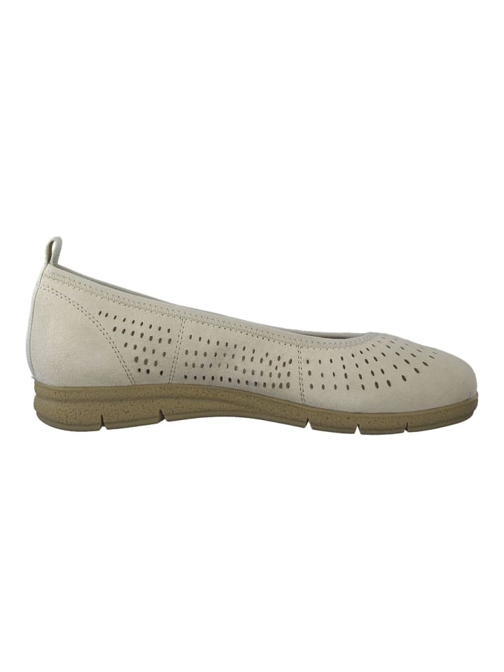Tamaris Ballerinas in Beige günstig kaufen
