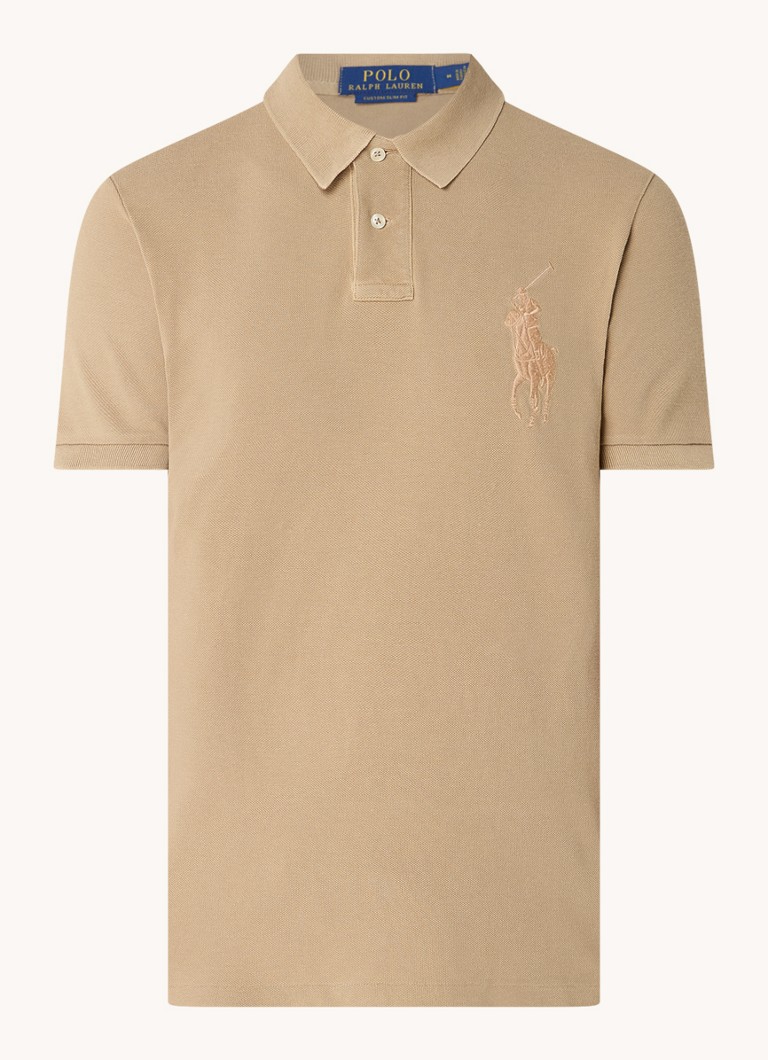 Polo Ralph Lauren, croială clasică, pique de bumbac cu logo brodat.