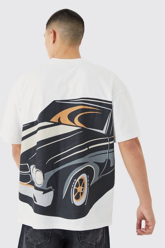 Oversize T-Shirt mit Print