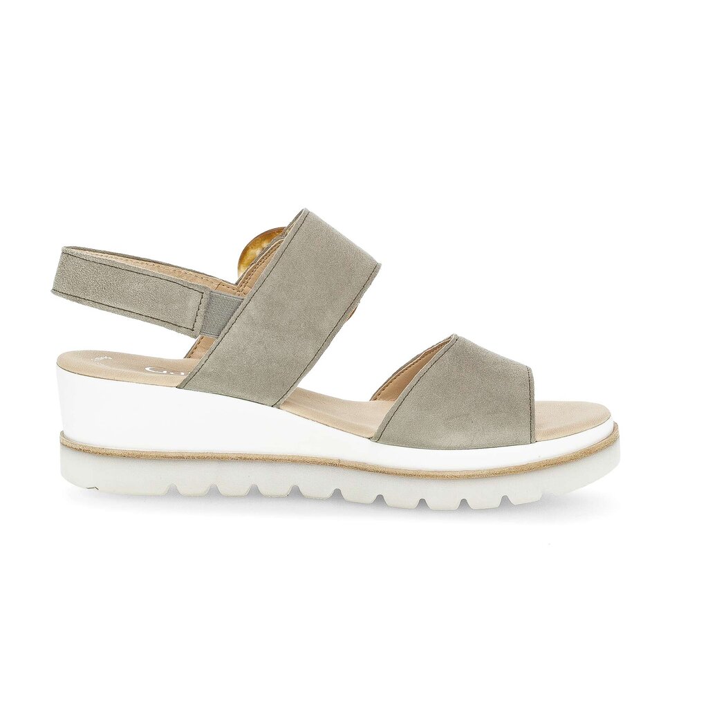 Gabor fashion Keilsandalette grün