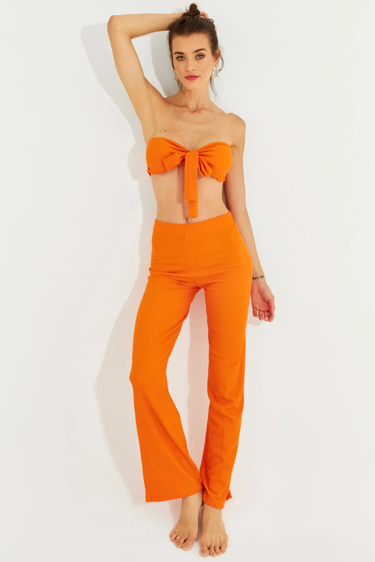 Cool & Sexy  Zweiteiler - Orange - Regular Fit