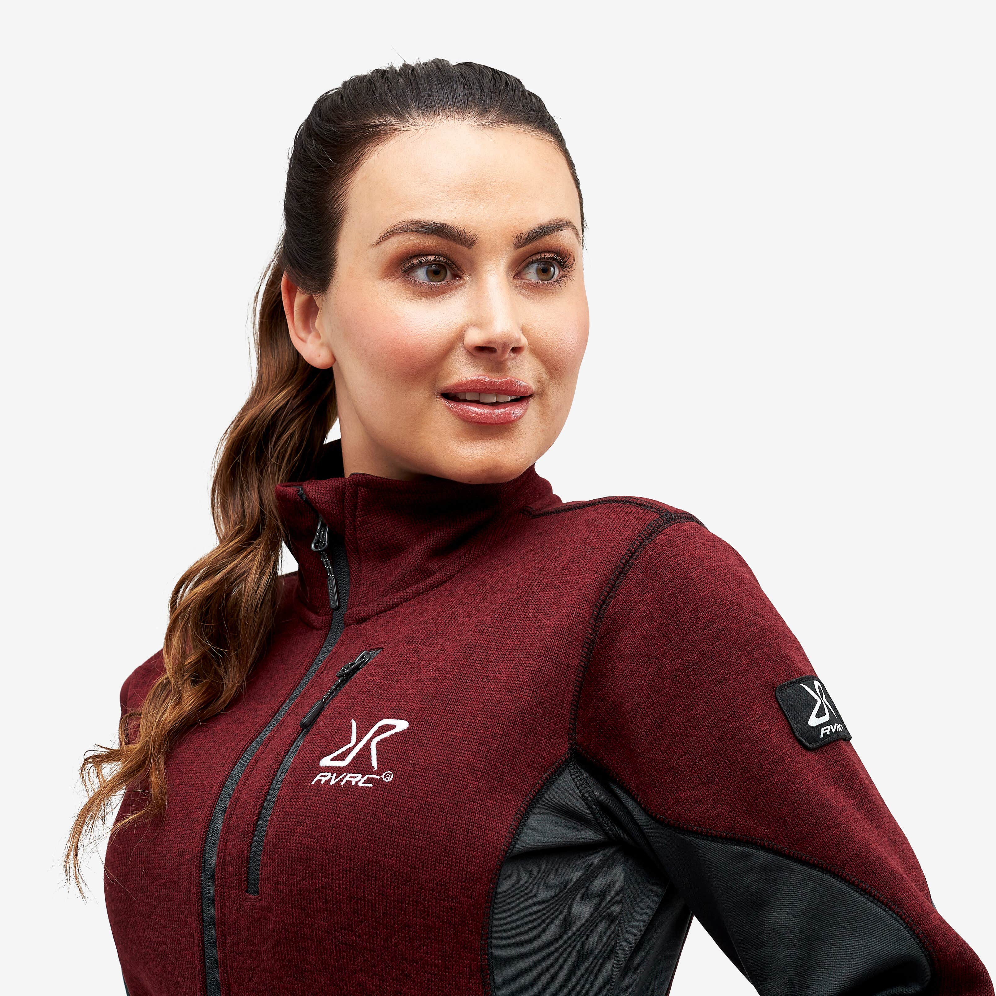 Fusion Fleece Femme Bison Red