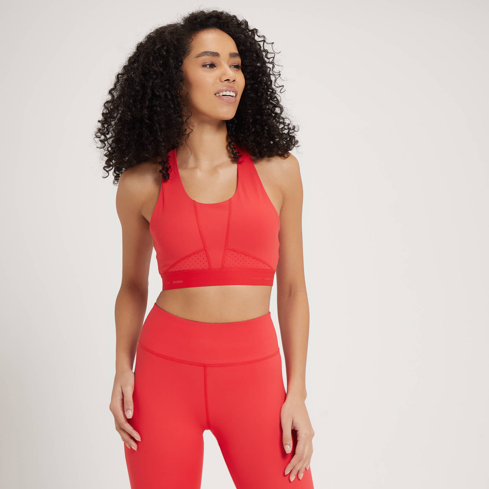 Brassière de sport MP Power Ultra pour femmes – Rouge danger