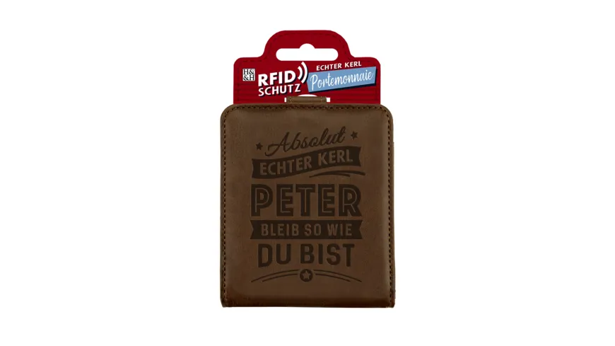 H&H Echte Kerle Portemonnaie Peter