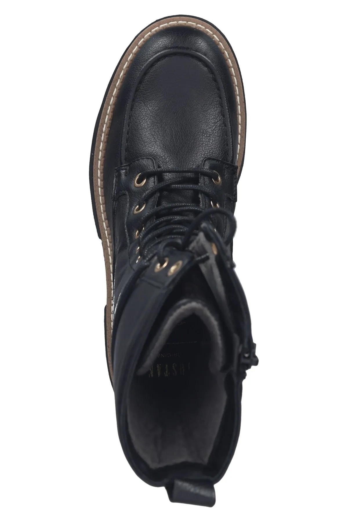 Mustang  Stiefelette - Schwarz - Blockabsatz