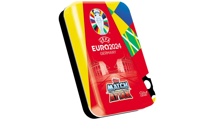 Topps - Match Attax UEFA EURO 2024 Mini Tin Box
