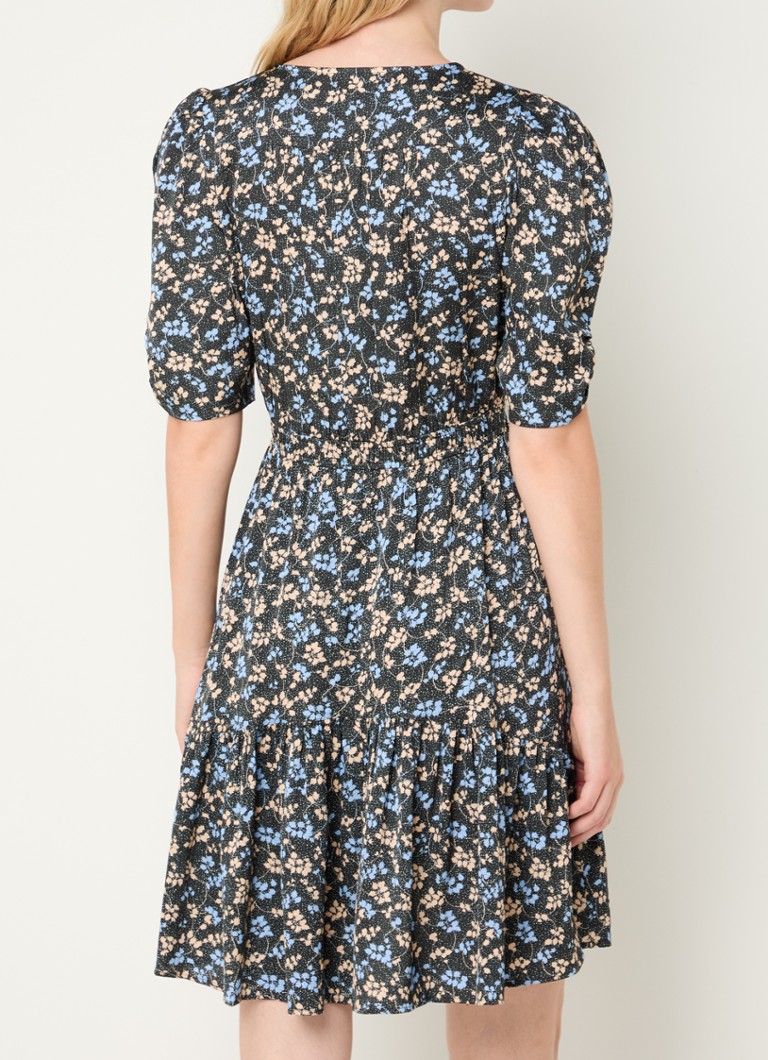 Rochie mini Hugo Boss Dizziano cu imprimeu floral