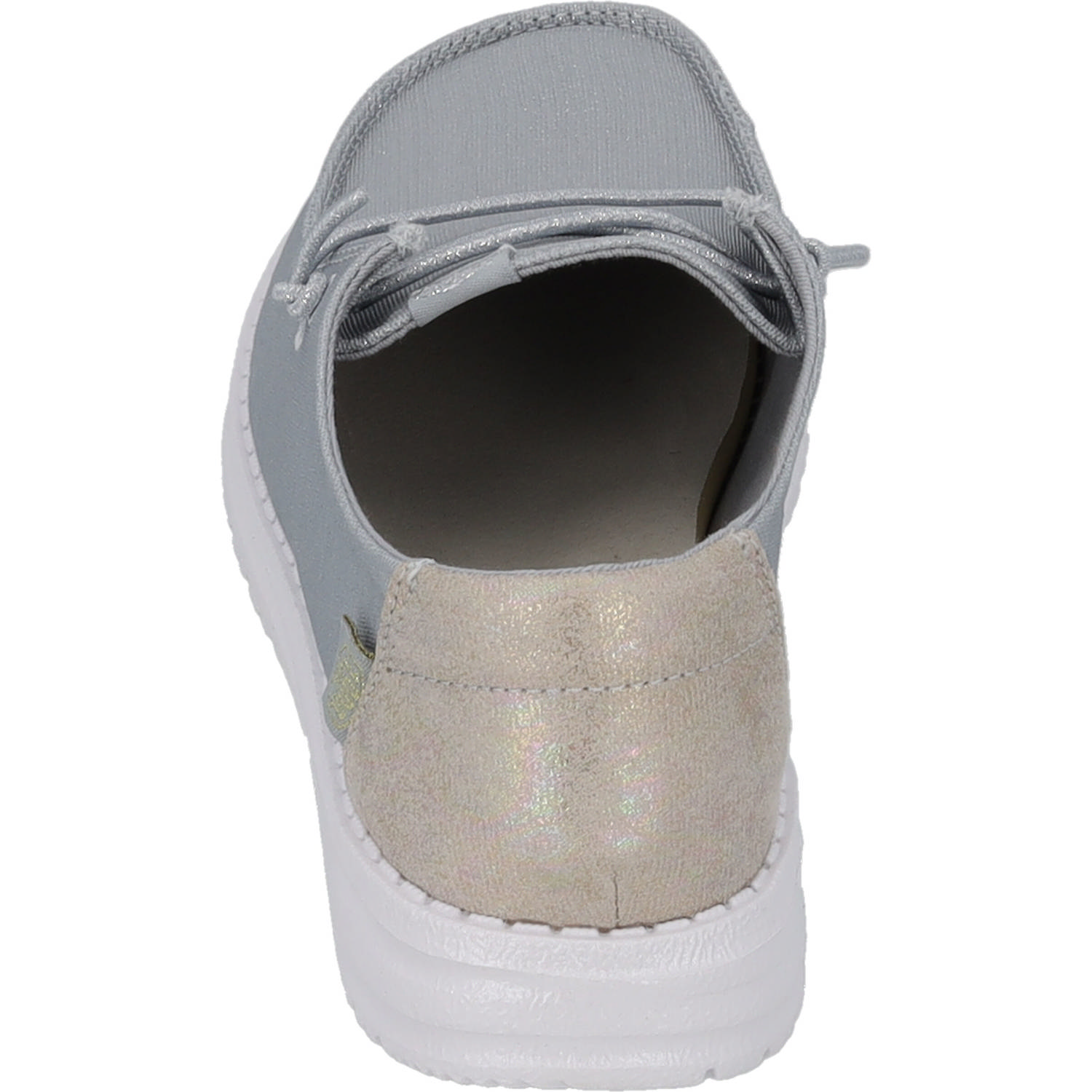 Hey Dude 40079, Schnürschuhe, Damen, hellgrau