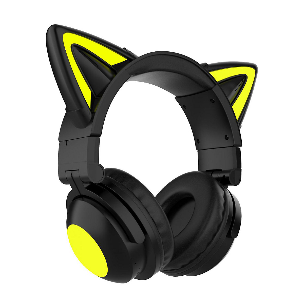Niedliche Katzen ohren Gaming Headset drahtlose Bluetooth Katze Ohr Headset Kopfhörer Bluetooth kopfhörer mit Blinkende Glow