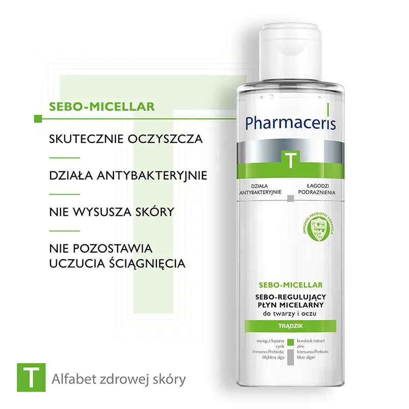 Pharmaceris T Sebo-micelarni micelarni fluid