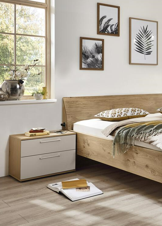 Modulmaster Nachtkonsole Eiche Taupe
