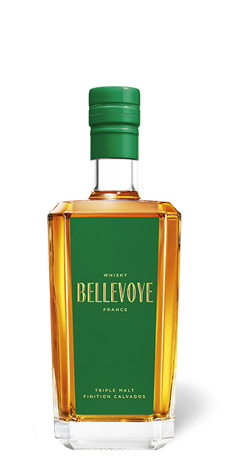 Whisky / France Bellevoye 70 cl - Vert triple malt « finition calvados »