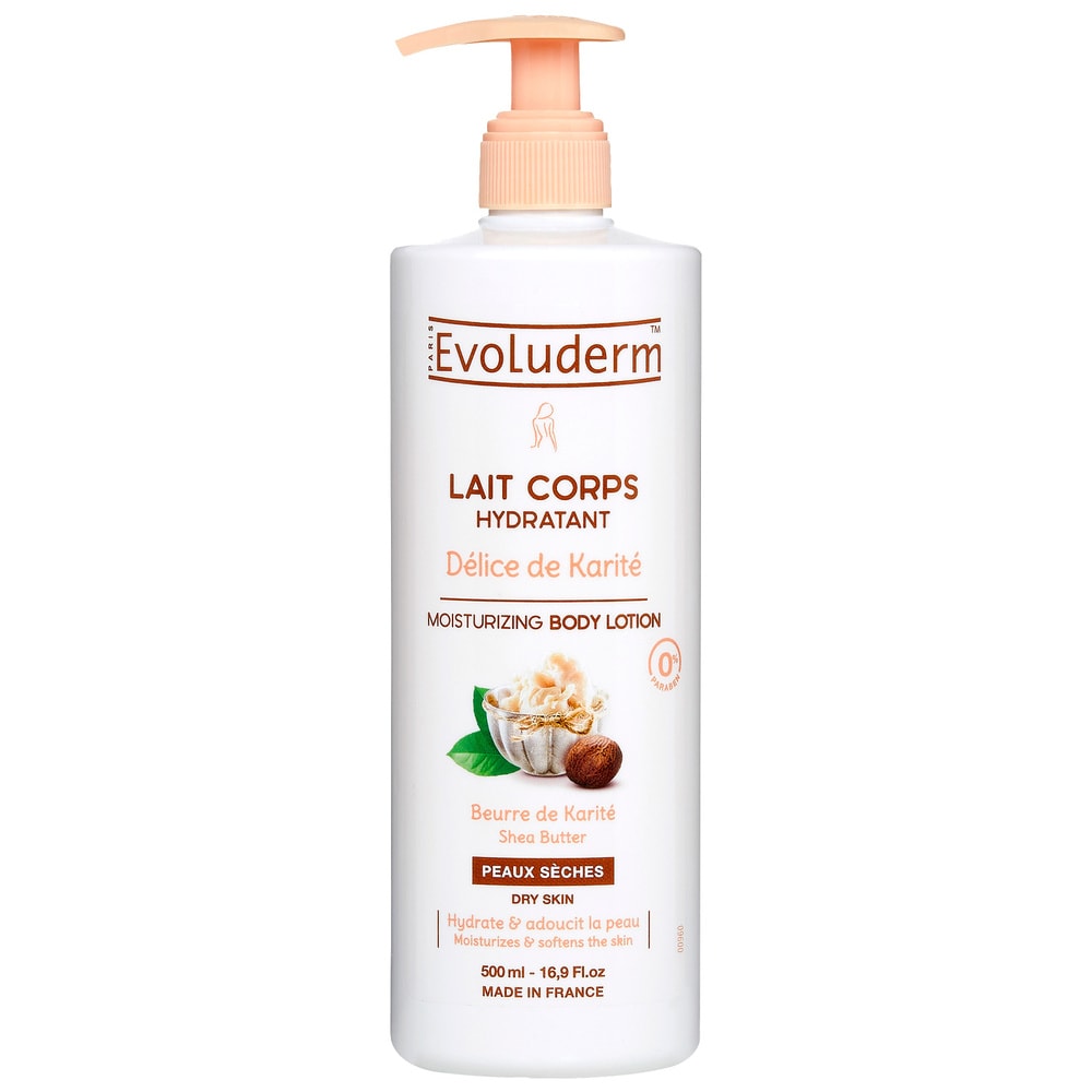 evoluderm Délice de Karité Lait Corps Hydratant - 500 ml
