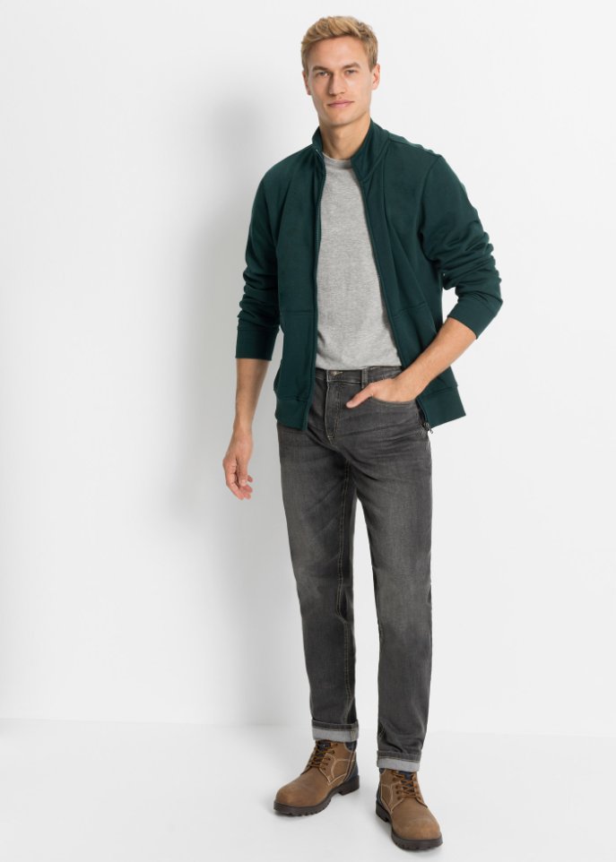 Regular Fit Stretch-Jeans, Tapered