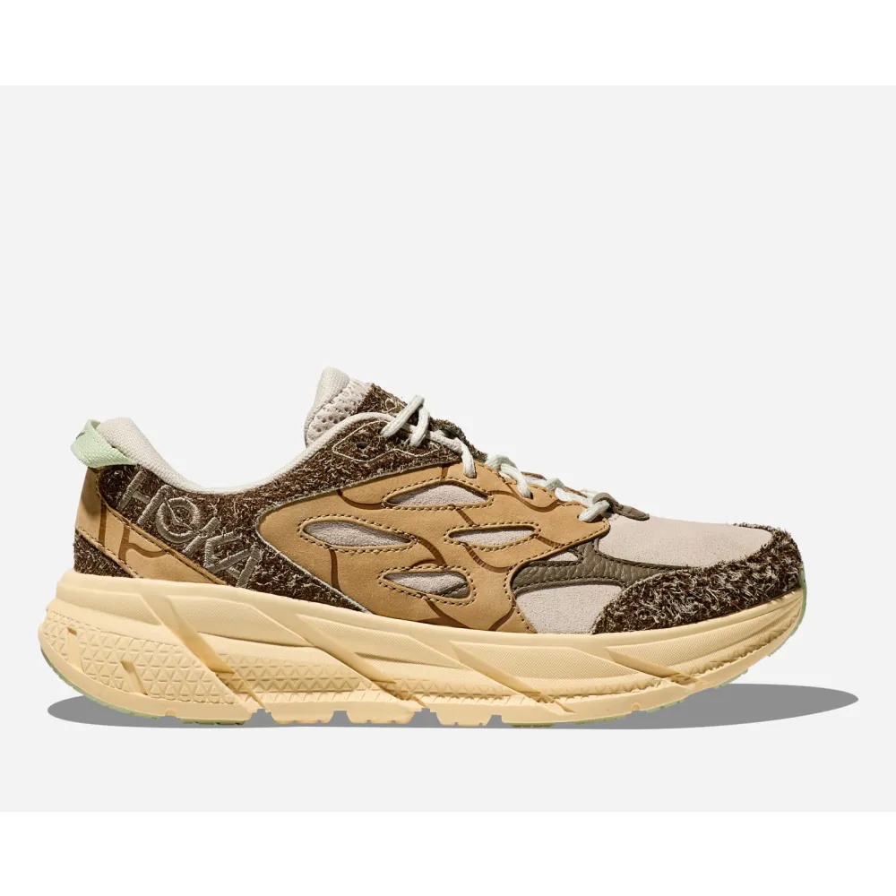 Hoka Clifton L Suede TP 1150910-OLL / weiss