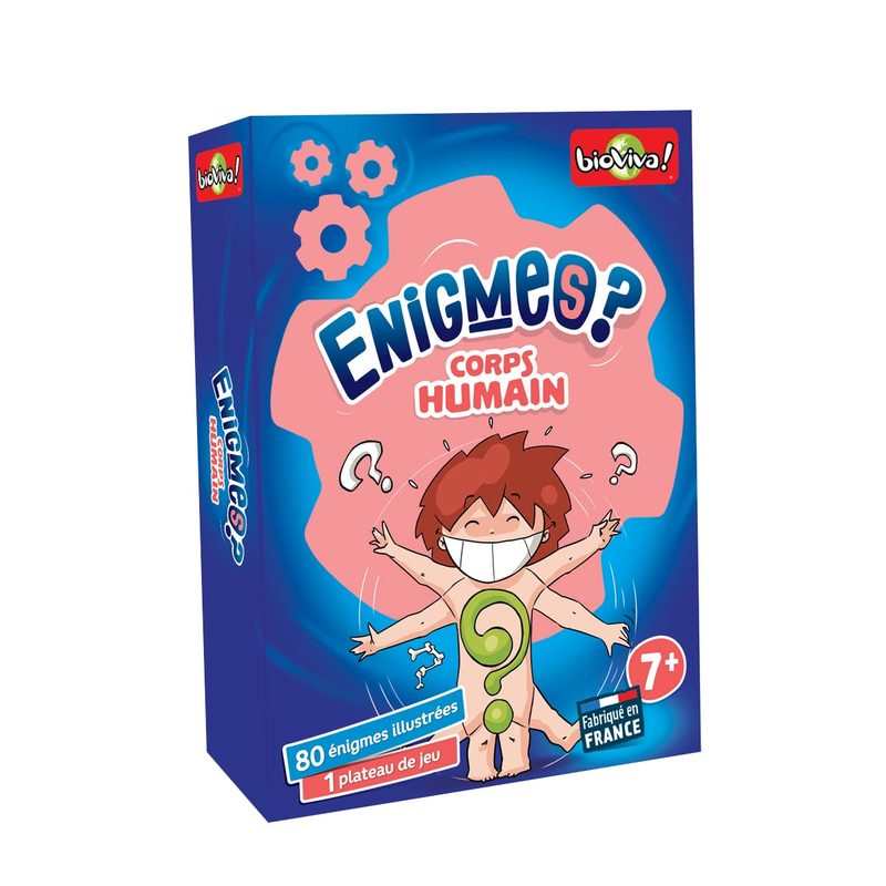 Jeu de cartes Enigmes Corps humain Bioviva