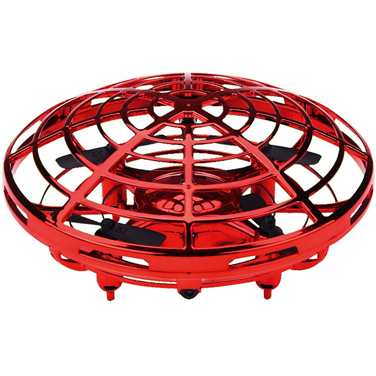 Mini UFO mit Gestensteuerung, rot