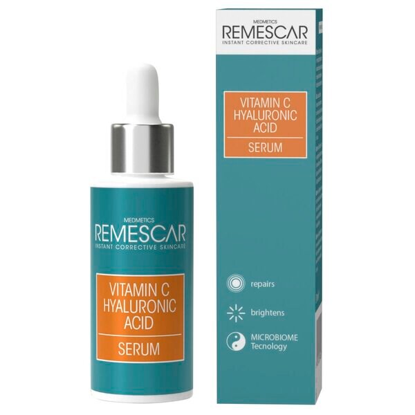 Remescar C vitamin és hialuron szérum 30 ml