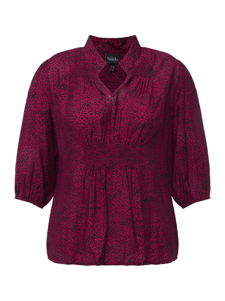 Ulla Popken Bluse in rubin günstig kaufen