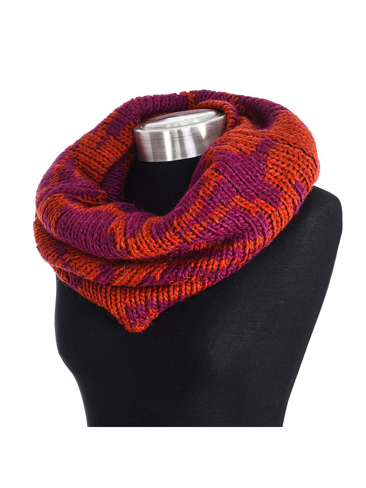 Buff Loop-Schal in Orange/ Lila - (L)46 x (B)38 cm günstig kaufen onesize