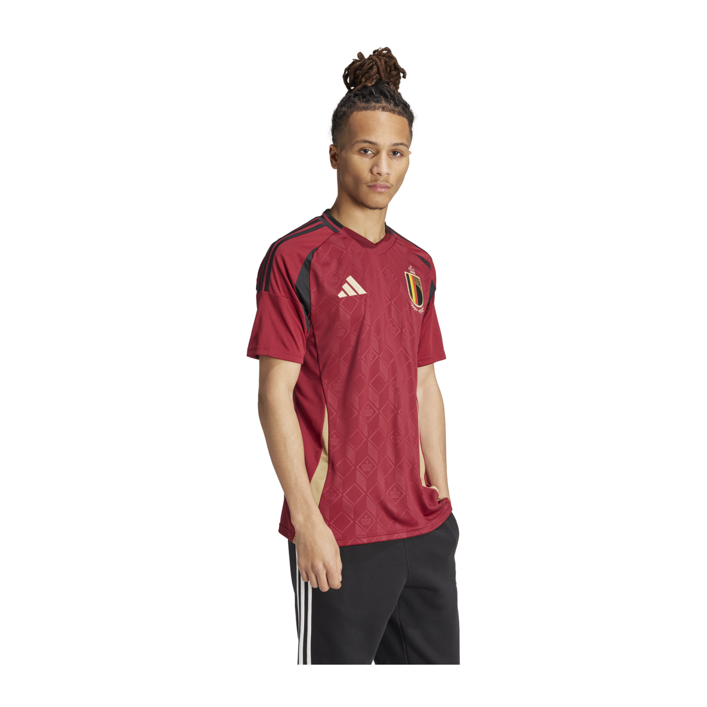 adidas Belgien Trikot Home EM 2024 Rot